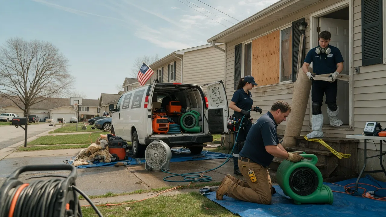 Water Damage Restoration in Coldwater, KS near me